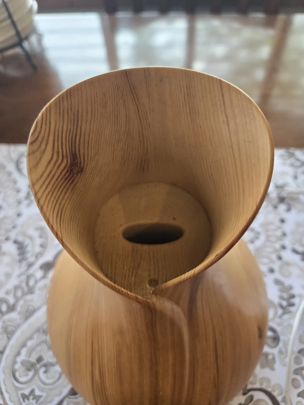 Wood Grain Aroma Diffuser - Natural Light Brown